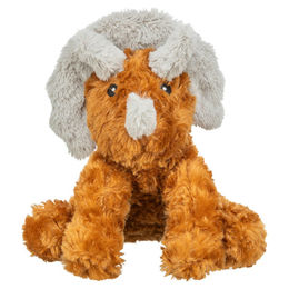 Trixie Plüschspielzeug Dinosaurier für Hunde Welpen Braun – Bild 1 von 2