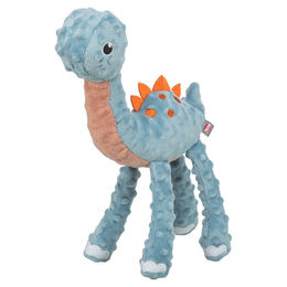 Produktbild von Trixie Plüschspielzeug Dinosaurier für Welpen in Blau oder Türkis