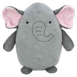 Trixie Plüschspielzeug Elefant für Hunde in Grau mit Memory-Effekt ohne Quietscher – Bild 1 von 6