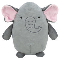 Produktbild von Trixie Plüschspielzeug Elefant für Hunde in Grau mit Memory-Effekt ohne Quietscher