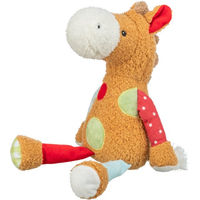 Produktbild von Trixie Plüschspielzeug Flicken-Pferd für Hunde aus Polyester in Bunt