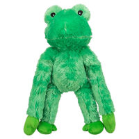 Produktbild von Trixie Plüschspielzeug Frosch für Hunde in Grün