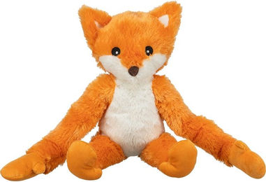 Trixie Plüschspielzeug Fuchs für Hunde in Orange und Weiß – Bild 1 von 2