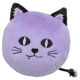 Produktbild von Trixie Plüschspielzeug Halloween Katze Lila