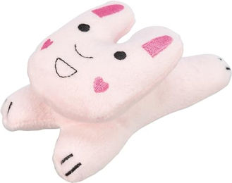 Trixie Plüschspielzeug Hase in Rosa Bunt 12 cm – Bild 1 von 2
