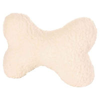 Produktbild von Trixie Plüschspielzeug Lammfellknochen mit Sound für Hunde in Beige und Bunt