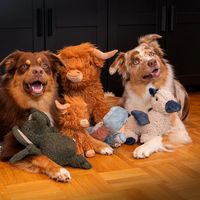 Produktbild von Trixie Plüschspielzeug Pegasus für Hunde in Blau oder Beige