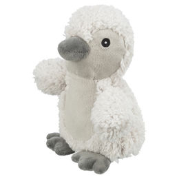 Trixie Plüschspielzeug Pinguin für Hunde aus Polyester in Grau und Weiß – Bild 1 von 2