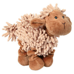 Trixie Plüschspielzeug Schaf für Welpen in Beige und Rosa - 21 cm – Bild 1 von 5