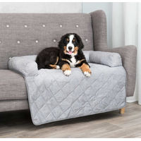 Produktbild von TRIXIE Polster-Schondecke Nero Hundedecke Grau Schwarz 90x90cm