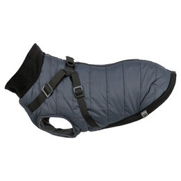 Trixie Pontis Geschirr-Mantel für Hunde wasserabweisend Blau XS – Bild 1 von 4