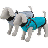 Produktbild von Trixie Pontis Hundemantel mit integriertem Geschirr Grau Größe XS 27 cm