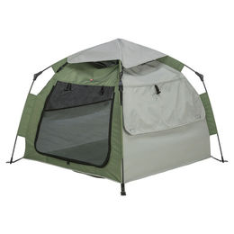 Produktbild von Trixie Pop-up Hundehütte aus Polyester in Grün und Beige, 100 x 80 x 100 cm