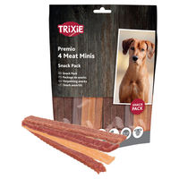 Produktbild von Trixie Premio 4 Meat Bars Hundesnack mit Huhn, Ente, Lamm und Lachs glutenfrei und ohne Zuckerzusatz 4 x 100 g - 4 x 100 g