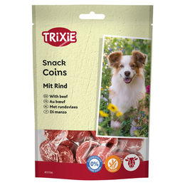 Trixie Premio Beef Coins Hundesnacks mit Rind glutenfrei und ohne Zuckerzusatz 100 g - 100 g – Bild 1 von 4