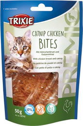 Trixie Premio Catnip Chicken Bites Katzen Leckerli mit Huhn 50 g – Bild 1 von 3
