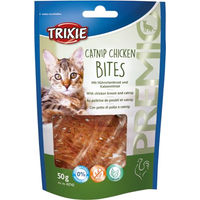 Produktbild von Trixie Premio Catnip Chicken Bites Katzen Leckerli mit Huhn 50 g
