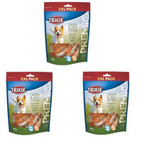 Produktbild von Trixie Premio Chicken Bites Kausnack für Hunde mit Rinderhaut und Huhn 6 x 300 g glutenfrei und ohne Zucker - 6 x 300 g