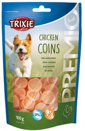 Trixie Premio Chicken Coins Hundeleckerli Huhn glutenfrei ohne Zucker 100 g - 100 g – Bild 1 von 8