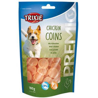 Produktbild von Trixie Premio Chicken Coins Hundeleckerli Huhn glutenfrei ohne Zucker 100 g - 100 g