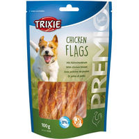 Produktbild von Trixie Premio Chicken Flags Hundesnack mit Huhn und Rind glutenfrei und ohne Zuckerzusatz 400 g - 400 g