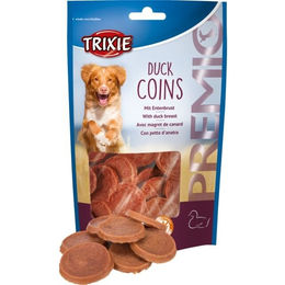 Trixie Premio Duck Coins Getrocknetes Entenbrustfilet Monoprotein für Hunde 80 g - 80 g – Bild 1 von 3
