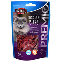 Produktbild von Trixie Premio Duck Filet Bites Katzenleckerlis mit Ente 50g - 6 x 50 g