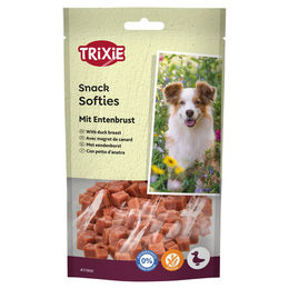 Produktbild von Trixie Premio Duck Softies Belohnungssnack Ente glutenfrei mit hohem Fleischanteil ohne Zucker 6 x 100 g - 6 x 100 g