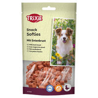 Produktbild von Trixie Premio Duck Softies Belohnungssnack Ente glutenfrei mit hohem Fleischanteil ohne Zucker 6 x 100 g - 6 x 100 g