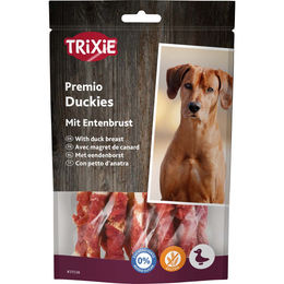 Trixie Premio Duckies Hundesnack Ente ohne Farb- und Aromastoffe 5x100g – Bild 1 von 3