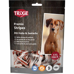 Trixie Premio Fish Chicken Stripes XXL Hundesnack Trockenfleisch mit Fisch und Huhn 6x300g – Bild 1 von 2