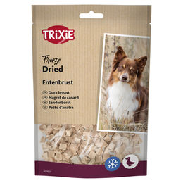 Produktbild von Trixie PREMIO Freeze Dried Entenbrust Hundetrockenfleisch mit hohem Fleischanteil und Monoprotein 50 g - 2 x 50 g
