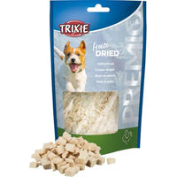 Produktbild von Trixie PREMIO Freeze Dried Hühnerbrust Hund - Gefriergetrocknetes Monoprotein mit hohem Fleischanteil, hypoallergen, 300 g - 2 x 50 g
