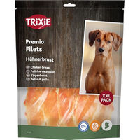Produktbild von Trixie PREMIO Hundeleckerli Chicken Filets Trockenfleisch glutenfrei und ohne Zucker 1kg - 1000 g