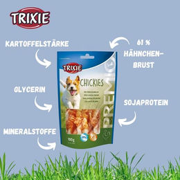 TRIXIE PREMIO Hundeleckerli Chickies mit Huhn ohne Zucker 100g - 100 g – Bild 1 von 9