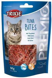 Trixie Premio Katzensnack Tuna Bites mit Thunfisch und Huhn 50 g - 50 g – Bild 1 von 8