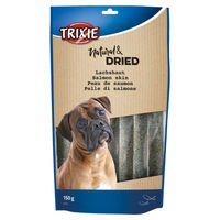 Produktbild von Trixie Premio Lachshaut Hundesnack Monoprotein Hypoallergen 150 g - 150 g