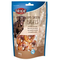 Produktbild von Trixie Premio Lamb Chicken Bagels Belohnungssnack für Hunde 2x100g - 2 x 100 g