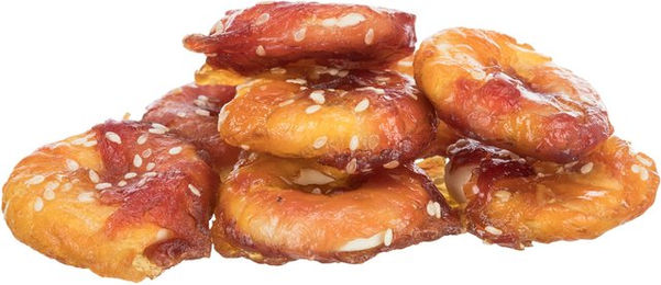 Trixie Premio Lamb Chicken Bagels Belohnungssnack für Hunde ohne Zucker 3 x 100 g – Bild 1 von 3