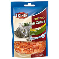Produktbild von Trixie Premio Leckerli Cubes Huhn 50g - 6 x 50 g