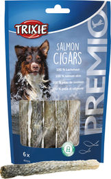 Trixie Premio Salmon Cigars Hundesnack Lachs Hypoallergen 70 g - 6 x 70 g – Bild 1 von 6