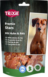 Produktbild von Trixie Premio Sterne Belohnungssnack Huhn und Reis Sensitive ohne Zucker 6 x 100 g - 6 x 100 g