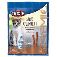 Produktbild von Trixie Premio Stick Quintett Hundeleckerli Lamm und Truthahn 25 g - 5 x 5 g