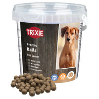 Produktbild von Trixie Premio Trainer Snack Lamb Balls Hund Belohnungssnack Lamm Glutenfrei mit hohem Fleischanteil ohne Zucker 500 g - 500 g