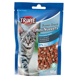 Trixie Premio Trainer Snack Mini Fish Nuggets mit Thunfisch für Katzen 50 g - 50 g – Bild 1 von 4