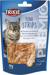 Trixie Premio Tuna Strips Katzen Leckerlies mit Thunfisch 20 g - 6 x 20 g – Bild 1 von 5