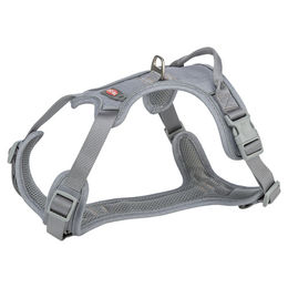 TRIXIE Premium Active Hundegeschirr aus Nylon in Grau Größe M – Bild 1 von 2
