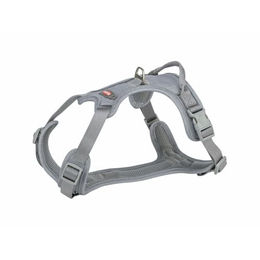 Produktbild von TRIXIE Premium Active Hundegeschirr aus Nylon in Grau Größe S