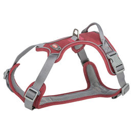TRIXIE Premium Active Hundegeschirr aus Nylon in Sangria Rot Größe L – Bild 1 von 2