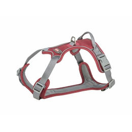 Produktbild von Trixie Premium Active Hundegeschirr aus Nylon Sangria Rot Größe M-L 60-75 cm